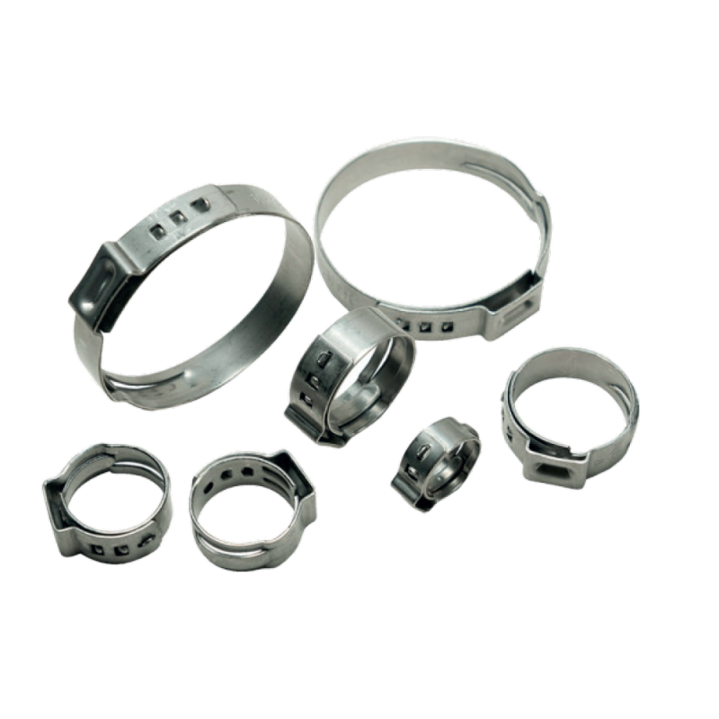 Stainless steel anti-wrinkle clamps