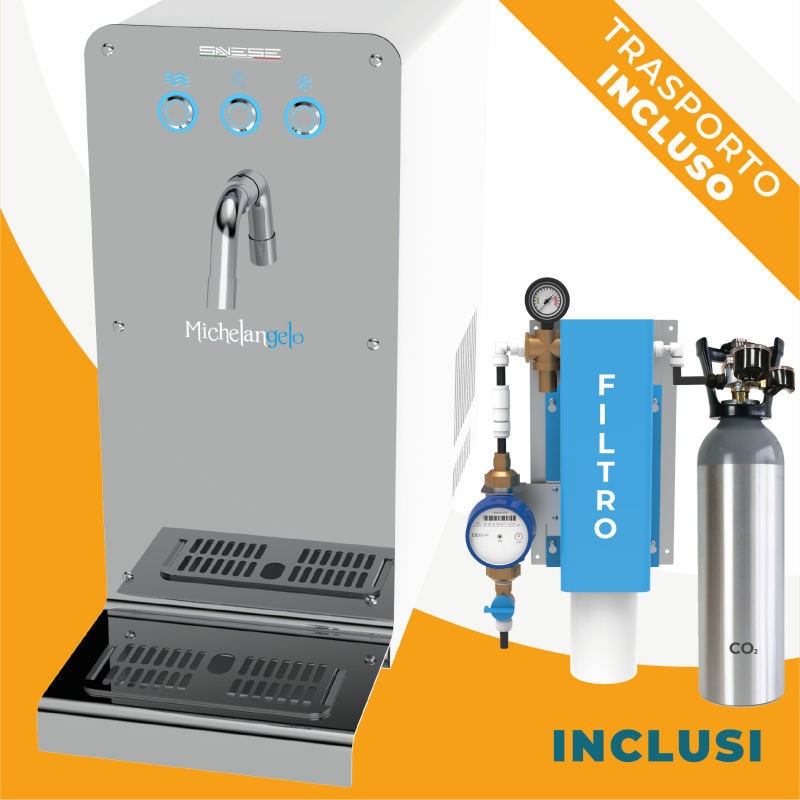 Water Professional: Michelangelo  + Microfiltration + CO2